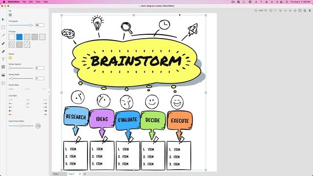 Best Diagram Maker = SketchWow v1.5.10? смотреть онлайн