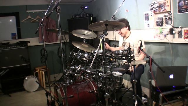RUSH -Time Stand Still Drum Cover смотреть онлайн