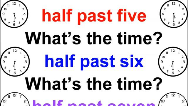 The Time Song (Half Past) by Teacher Ham! смотреть онлайн