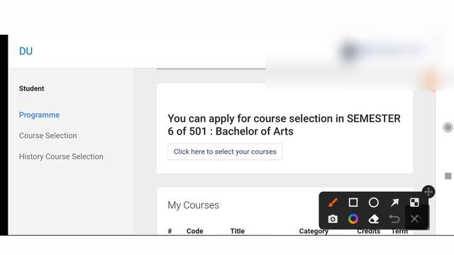 NCWEB Du Sixth Semester Exam Form Release June 2022 смотреть онлайн