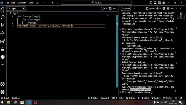 *args and kwargs in python - Learn python | Python for beginners | Part-24 смотреть онлайн
