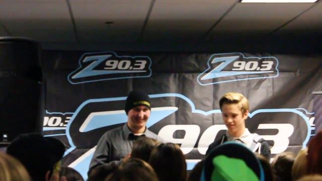 Ryan Beatty & George Terris at the z90 radio station in San Diego on 11/9/12 Part 1 смотреть онлайн