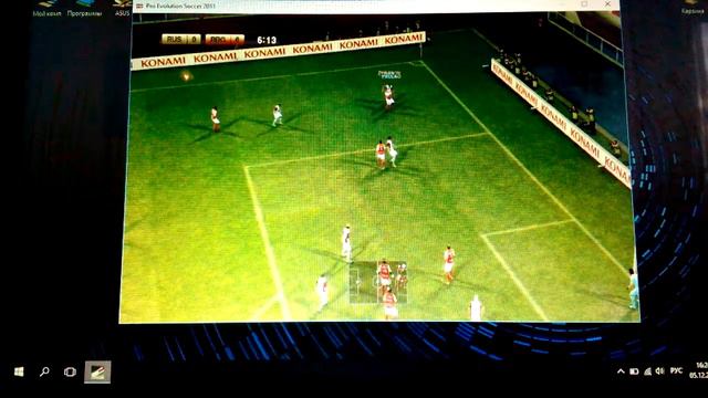 PES 2011:1 матч 1 часть За Россию смотреть онлайн
