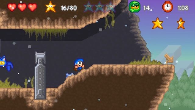 Bloo Kid 2 - Icy Wastes Walkthrough (Steam) смотреть онлайн