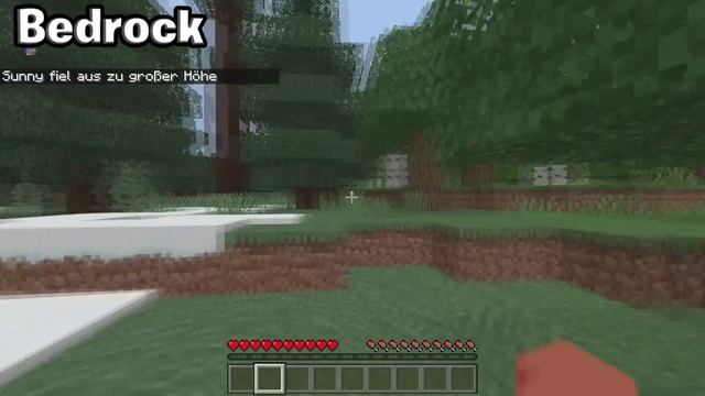 Minecraft JAVA vs. Minecraft BEDROCK (50 Unterschiede) смотреть онлайн