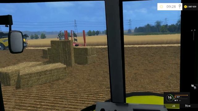 Farming Simulator 15 STRAW BLOWER MCHALE C360 смотреть онлайн