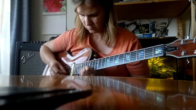 Blues on a Sunday Evening - played with Michael Kelly Patriot Limited Bubinga смотреть онлайн