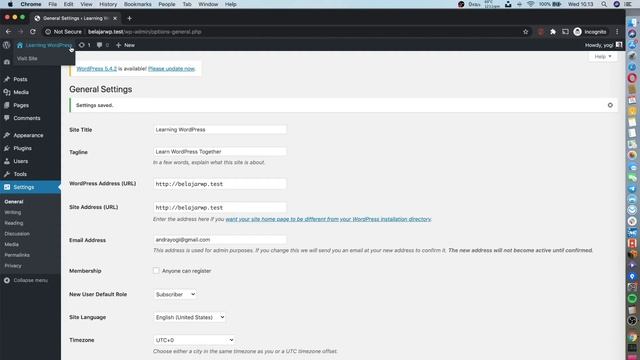 Mengubah Site Title & Tagline WordPress смотреть онлайн
