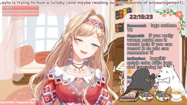 【LAYLABY】A Stream Where I Hum a Lullaby For You【NIJISANJI ID | Layla Alstroemeria】 смотреть онлайн