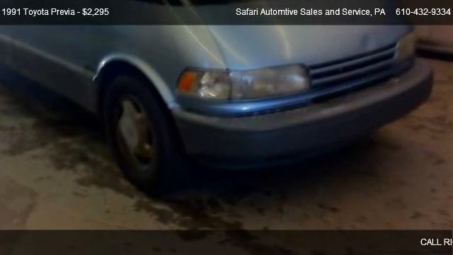 1991 Toyota Previa LE - for sale in Allentown, PA 18109 смотреть онлайн