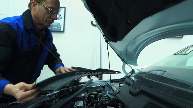 Lada XRay - установка защитного фильтра-сетки смотреть онлайн