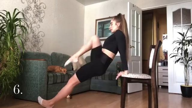 Тренировка в в домашних условиях вместе с Евгенией Настенко. смотреть онлайн