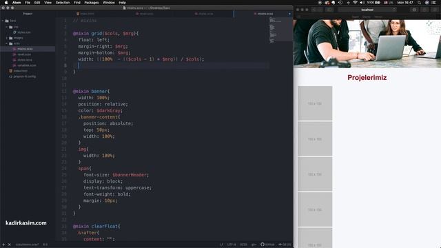Sass Eğitim Seti #9 - Sass Grid - Dinamik Grid Oluşturma - Sıfırdan Sass Dersleri смотреть онлайн
