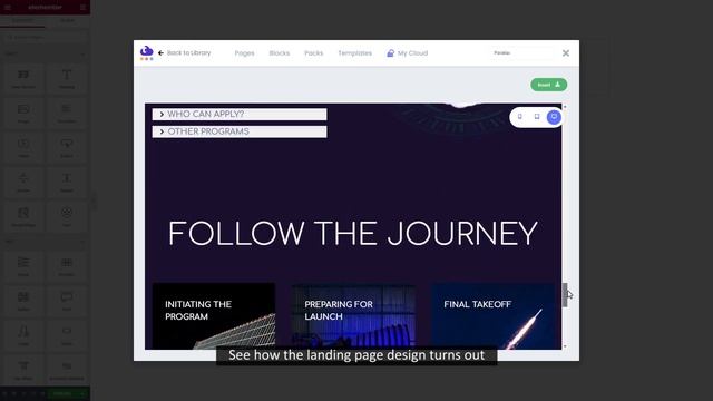 How To Create A Stunning Parallax Landing Page In Elementor смотреть онлайн