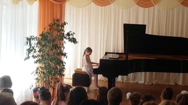 Майя 2 класс. Экзамен по фортепиано. смотреть онлайн