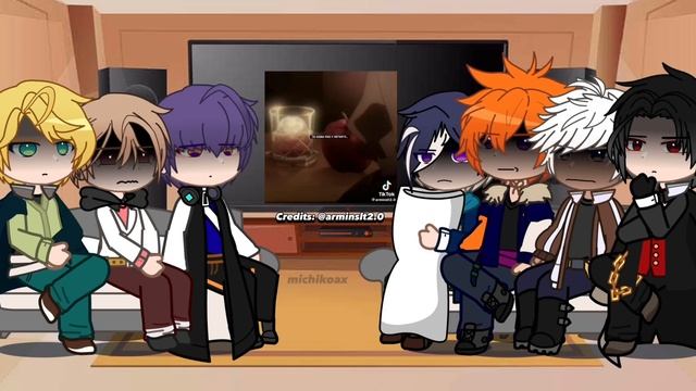 Obey Me! Shall We Date? brothers react to MC as Osamu Dazai // [PART 1/2] // LATE 7K + BDAY SPECIAL смотреть онлайн