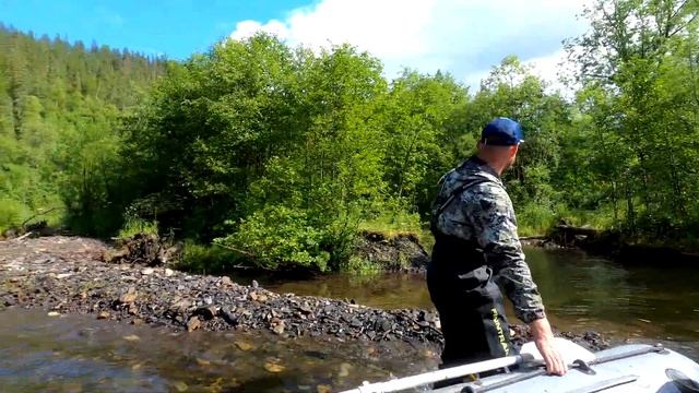 Рыбалка в верховьях реки Анюй, июль 2020 года. Хабаровский край. смотреть онлайн