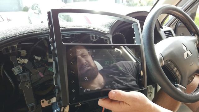 Mitsubishi Pajero NS, NT, NW, NX Head Unit Installation 2006-2019 смотреть онлайн