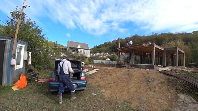 ?Монолитное перекрытие в Лазурной Долине. Утепление минеральной ватой Технониколь в Черешне. смотреть онлайн