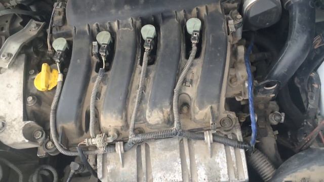 Странный скрежет из под капота Renault Megan 2 смотреть онлайн