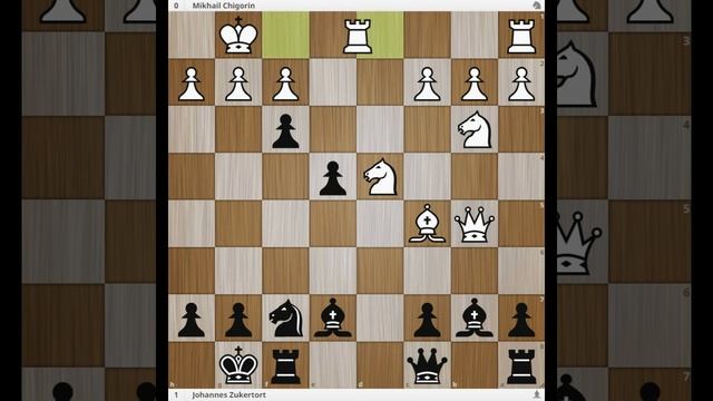 King Hunt in Legends Game | Chigorin vs Zukertort 1883 смотреть онлайн