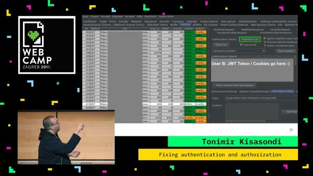 Tonimir Kisasondi - Fixing authentication and authorization - WebCamp Zagreb 2019 смотреть онлайн