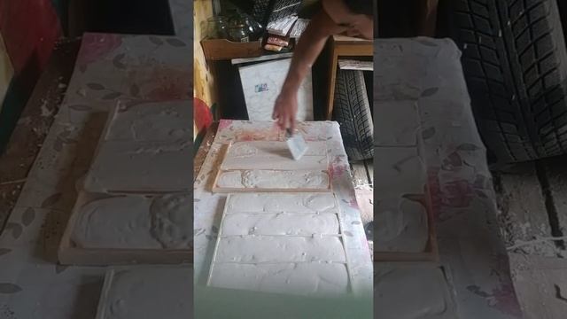 декоративный кирпич своими руками. гипсовый камень смотреть онлайн
