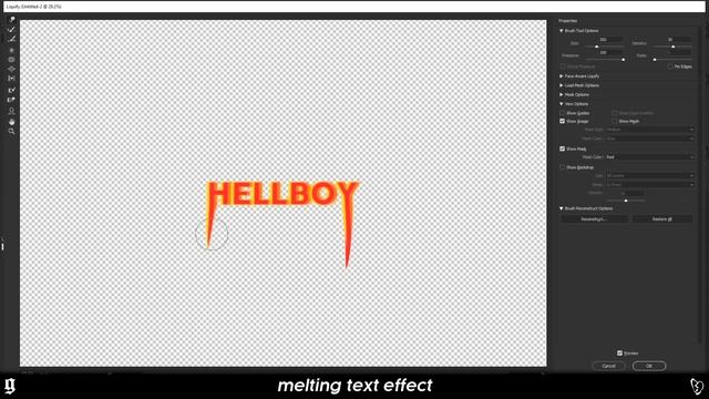 How to create the RGB LIQUID-TEXT EFFECT / PHOTOSHOP смотреть онлайн