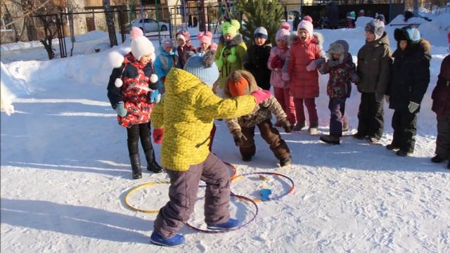 Зимние забавы в Детском саду смотреть онлайн