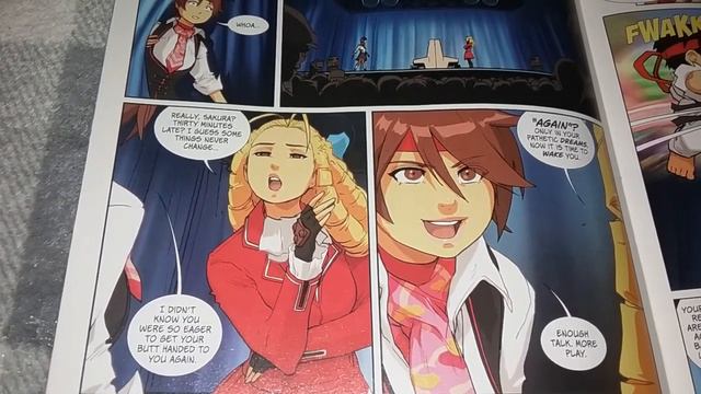Street Fighter Sakura vs Karin comic book review смотреть онлайн