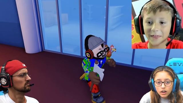 ROBLOX RONALD Chapter 5! The MALL with FRIENDS! Lex = Oof (FGTeeV Escape) смотреть онлайн