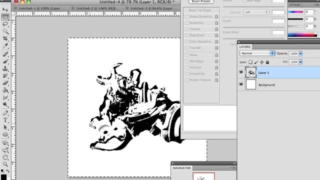 0204 Photoshop CS5 (Stamp brushes).m4v смотреть онлайн