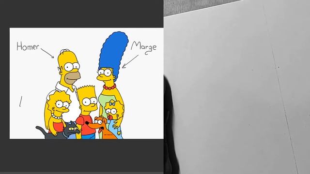 Как рисовать симпсонов?! The Simpsons style. Speedpaint & tutorial смотреть онлайн