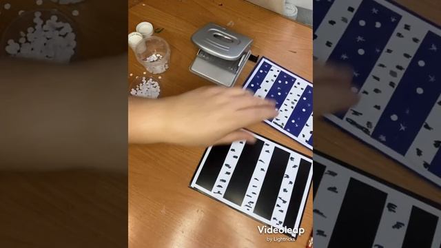 Аппликация «Зимний лес» смотреть онлайн