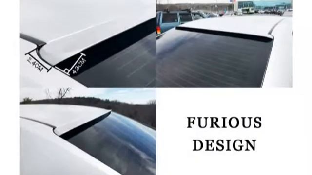 PAINTED TOYOTA COROLLA E170 2013-18 11th EXTREME WIDNOW VISOR ROOF SPOILER смотреть онлайн
