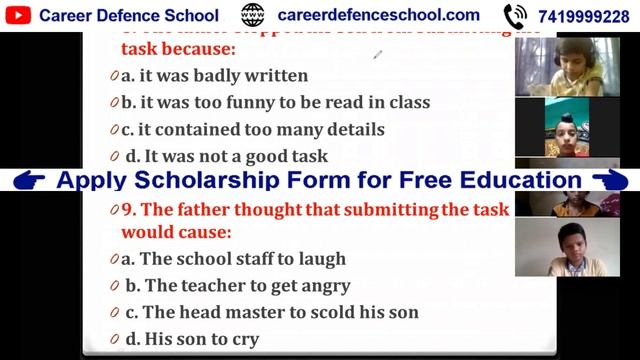 RIMC Dehradun | Solver Paper | Class 8 | English Part - 2 | Join Online Classes | 7419999228 смотреть онлайн