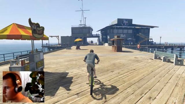 Прохождение gta 5 #3 Подрубил веб камеру смотреть онлайн