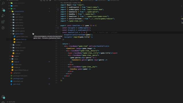 Магазин игр на React/Redux [4] - Переносим приложение на React Router v6 смотреть онлайн