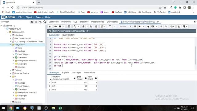 Using CTE & Window function for Problem Statement смотреть онлайн