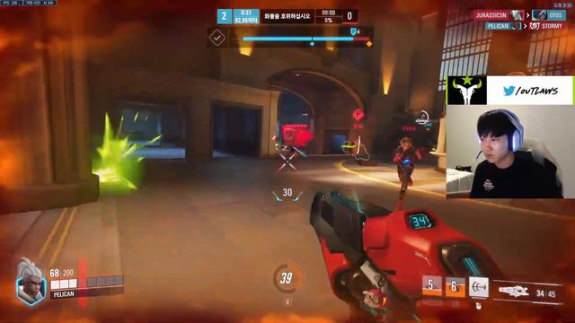 PELICAN DPS RANK 17 SOJOURN GAMEPLAY - OVERWATCH 2 GAMEPLAY смотреть онлайн