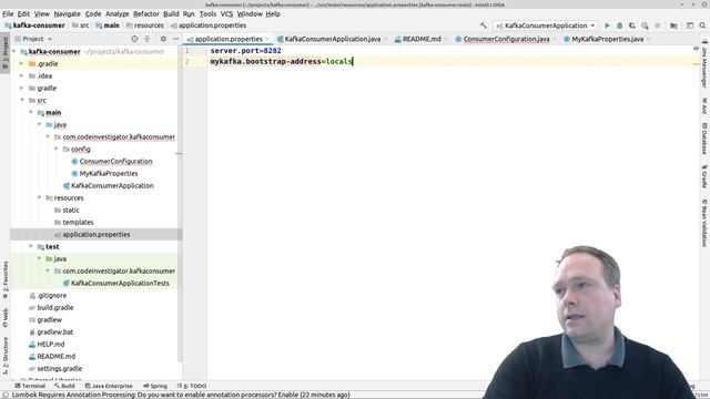 Spring Boot Kafka Consumer смотреть онлайн