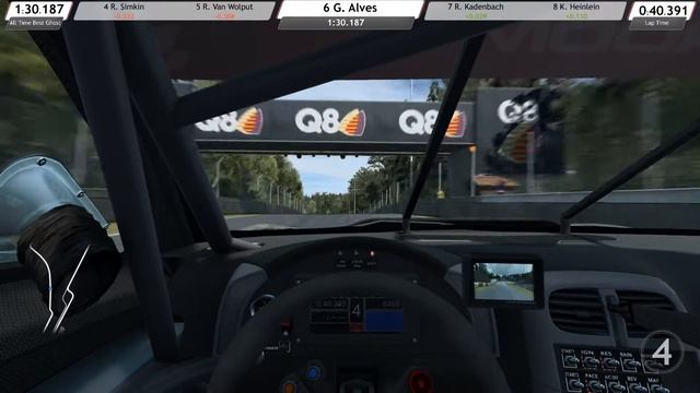 RaceRoom Corvette C6R GT2 / Zolder #5 смотреть онлайн