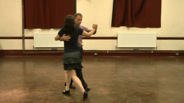 Quickstep Improvised Demonstration Dance (That Man - Caro Emerald)