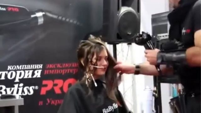 Завивка плойкой BaByliss смотреть онлайн