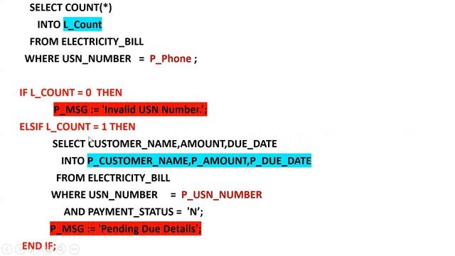 Electricity Bill Details || PLSQL Real Time Scenario смотреть онлайн