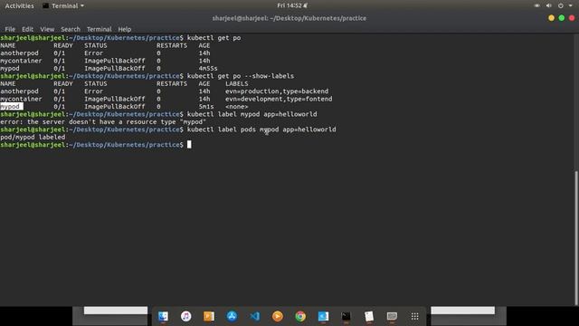 9 Kubernetes in action Labeling pod run time смотреть онлайн