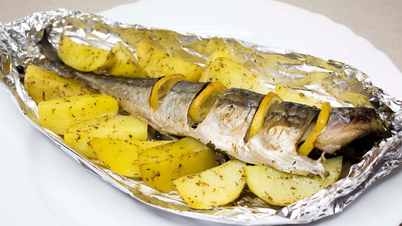 Скумбрия с Картошкой ЗАПЕЧЕННАЯ В ДУХОВКЕ ► Sgombro Con Patate Al Forno