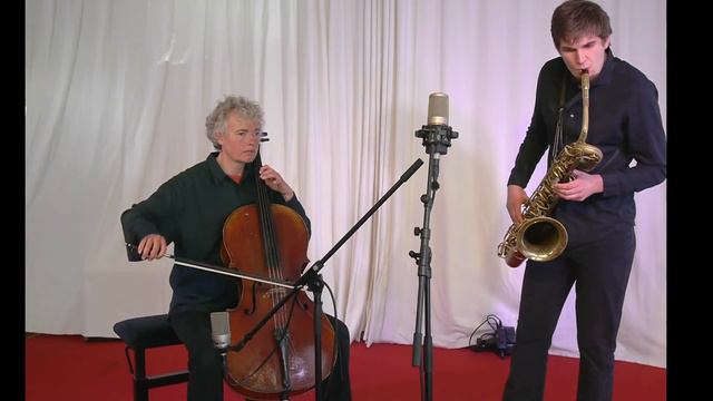 Improvisation für Cello und Baritonsaxophon von Corinna Eikmeier und Hauke Schlüter смотреть онлайн