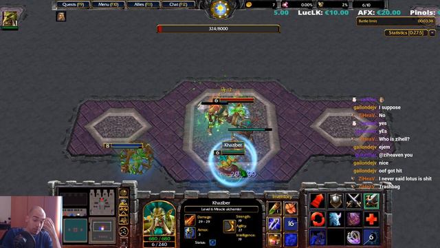 Warcraft 3 REFORGED | Boss Battle 1.3.2 | TONS OF POTIONS смотреть онлайн