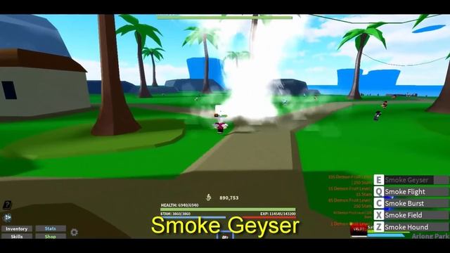 ALL DEVILFRUIT SHOWCASE IN ONE PIECE ROSE | ROBLOX | смотреть онлайн